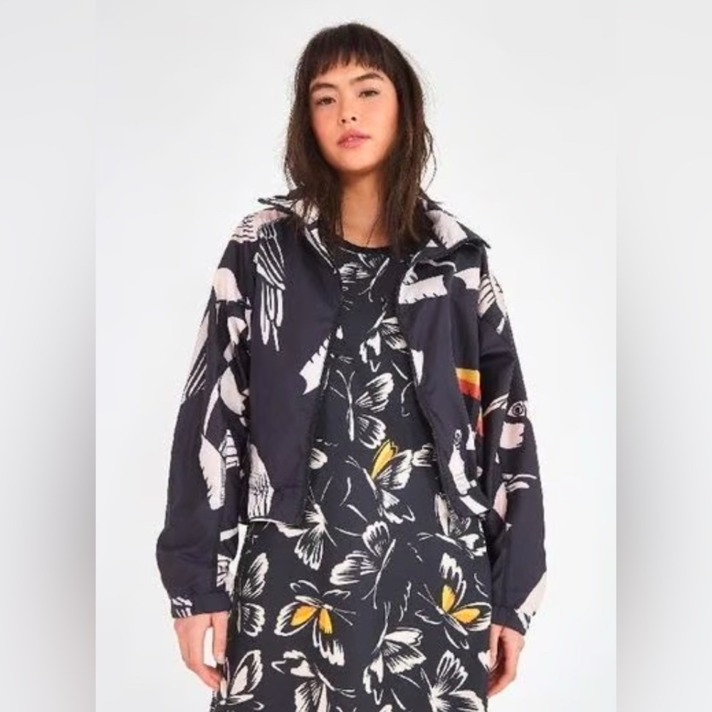 FARM Rio Toucan Windbreaker size Small - Picture 4 of 6